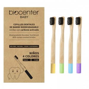 Cepillos de Dientes de Bambú Niños