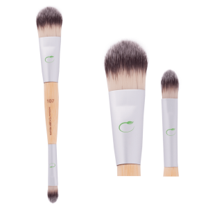 Pincel doble base de maquillaje y corrector