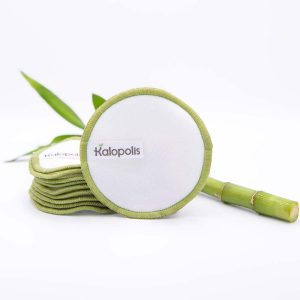 Discos Desmaquillantes Reutilizables de Bambú