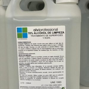 70% Alcohol de Limpieza