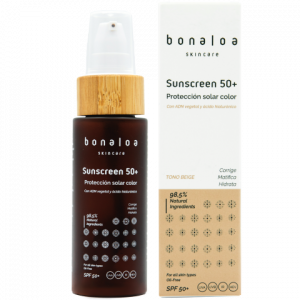 Protector Solar Age Defense Color beige SPF50+