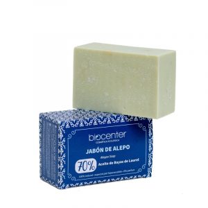 Jabón de Alepo 70% aceite de bayas de Laurel