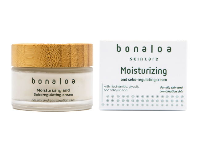 Crema Hidratante y sebo-reguladora pieles grasas-mixtas