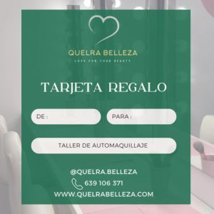 Tarjeta Regalo "Taller Automaquillaje"