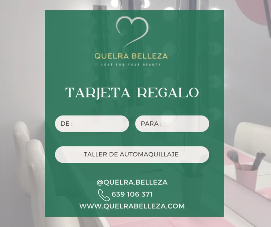 Tarjeta Regalo "Taller Automaquillaje"