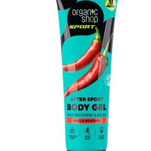 Gel corporal. Recuperación rápida y relajación