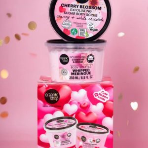 Set de belleza para el cuidado corporal con amor