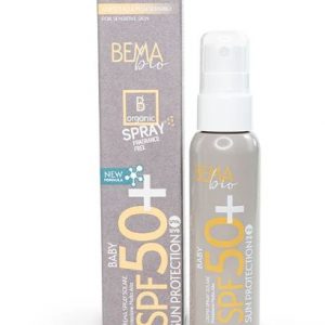 Protector solar en spray para bebés con FPS 50+