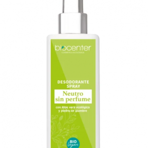 Desodorante natural spray NEUTRO SIN PERFUME – piel sensible