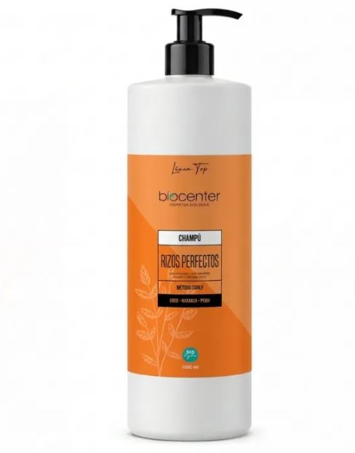 Champú Natural Rizos Perfectos – Método Curly para Cabello Rizado – Sin Sulfatos