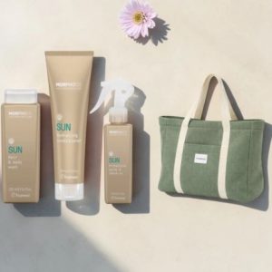 Rutina Solar MORPHOSIS y Bolsa de Belleza Solar VERDE