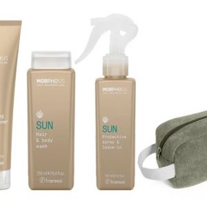 Rutina Solar MORPHOSIS y Neceser De Belleza Solar VERDE