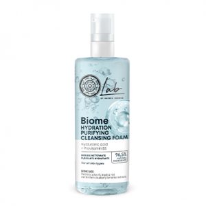 Espuma facial limpiadora e hidratante