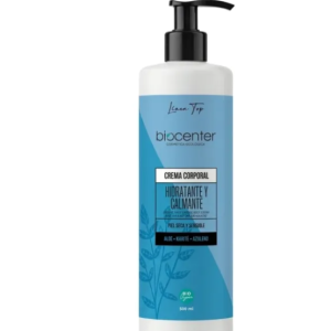 Crema corporal natural hidratante y calmante